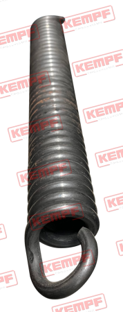 21670 KEMPF Zugfeder l=350/420, D=50x10, 254 a/gr 92
